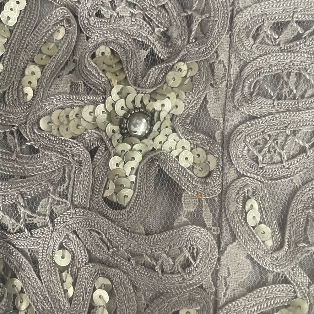 Sue Wong sequined rhinestone dress - Picture 10 of 10